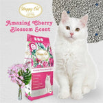 Load image into Gallery viewer, Happy Cat Clumping Cat Litter Cherry&amp;Jasmine Combo10kg(PackOf 2) PerLitter Tray Refill
