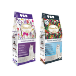 Load image into Gallery viewer, HappyCat Clumping Cat Litter jasmine&amp;Lavender Combo 10kg (Pack Of 2) perLitter TrayRefill
