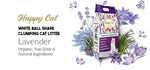 Load image into Gallery viewer, HappyCat Clumping Cat Litter Rose &amp; Lavender Combo 10kg(Pack Of 2)per Litter Tray Refill
